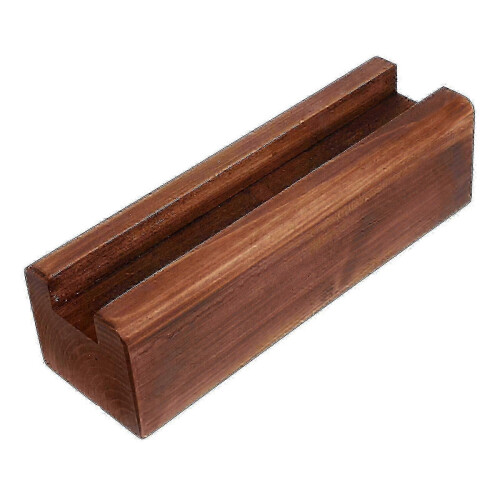 Multi-use Mirror Holder Slot Type Mirror Support Wood Anti-skid Mirror Base