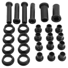 Kit di boccole per braccio di sospensione compatto da 26 pezzi, resistente all'usura, colore nero, per Polaris Sportsman.