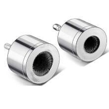 2pack Tube Pipe Cleaning Brush,full-metal Hvac Tube Cleaning Brush For 1/4in Sha