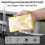 Kitchen sponge, compressed cellulose sponge 5 packs to clean dishes without scratches 1