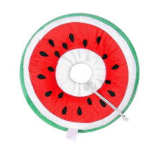 Adjustable Cat Cone Collar Soft, Cute Cats Recovery Collar, Cats Cones After Surgery For Kittens Watermelon Large