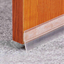 Tira de sellado de silicona transparente resistente al viento para puertas y barras.