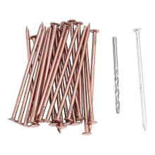 25 stuks 3,5 inch (9 cm) zuiver koperen spijkers voor het doden van bomen, stronken verwijderen en andere gereedschappen.