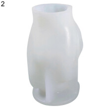 Farfi Candle Mold Gesture Shaped Bpa Free Non-stick 3d Victory Gesture Silicone Candle Mold For Home