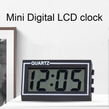 Universelle elektronische Digitaluhr mit LCD-Bildschirm und ABS-Abdeckung für das Armaturenbrett