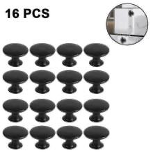 Set di 16 pomelli per ante di armadi, pomelli vintage da 30 mm per cassettiera, alta qualità.