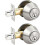 2 Pack Keyed Alike Single Cylinder Deadbolts, Brushed Nickel Combo Packs 1