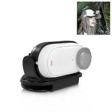 Compatible avec les Insta360 GO3/GO 3S et le support magnétique à dégagement rapide PULUZ pour casquette.