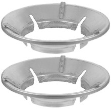 2 Pcs Cast Iron Wok Stand Generic Wok Ring Stove Trivet Wok Grate Rack