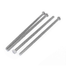 M6 x 150 mm Sechskantschrauben aus Edelstahl, 4 Stück, durchgehend mit Gewinde, S202412275151