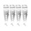 8269145 4 Pack Undercounter Dishwasher Upper Mounting Bracket with Screws 1