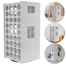 Suport de depozitare pentru sticle de vopsea din lemn 41,1x19x19cm