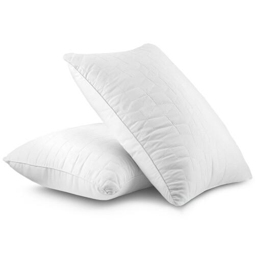 Set de 2 perne de pat Queen Size – Microfibră răcoritoare