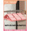 Kleiderbügel aus rosa Eisen, 50er-Packung 1