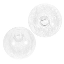 Abat-jour sphérique en verre pour applique murale (2 pièces)