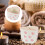 Heart-Shaped Ceramic Candle Cup for Valentine's Day 4