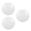 Circular PVC Ceiling Lamp Shade, Silver, 25 cm, 3 pcs 4
