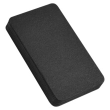 100 schwarze Karteikarten, 3,5 x 2 Zoll