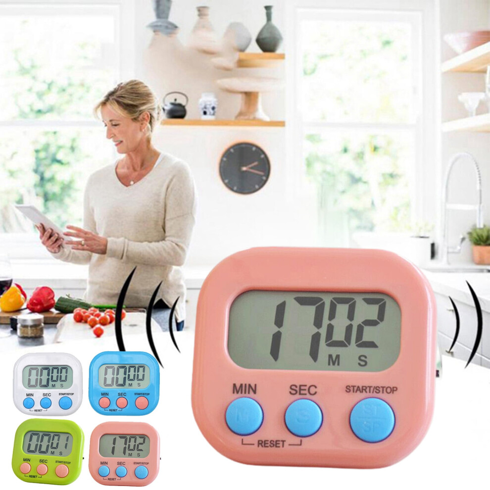 Kitchen Timer Magnetic LCD Countdown Timer