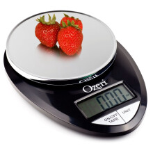 Digitaalinen keittiövaaka 0,05 oz – 12 lb / 1 g – 5,4 kg