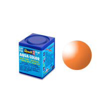 Revell Clear Orange Aqua Colour Acrylic 18ml Model Paint No.730