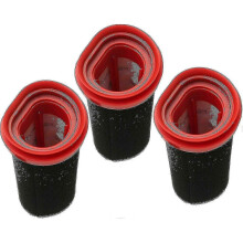 3 Pack 25.2v/21.6v Filter for Bosch Flexxo Series 4 Cordless Vacuum Cleaner Bbh32101 Etc,replace 2025
