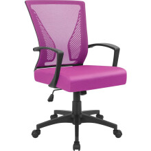 Ergonomisk kontorstol med midterryg i net