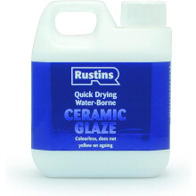 Rustins Acrylic Ceramic Glaze Clear 1L