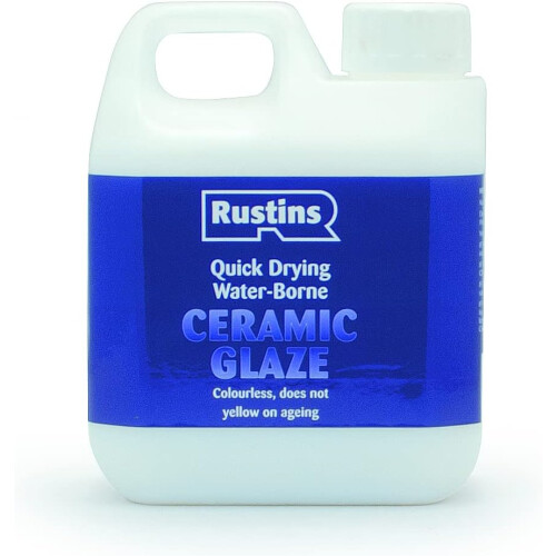 Rustins Rustins Acrylic Ceramic Glaze Clear 1L