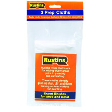 Rustins Prep Cloths Pack of 3 Tacky Dust & Fibre Remover