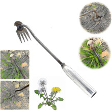 4 Teethes Garden Weeder Tool, Upgrade Uprooting Weeding Tool, Weeds Snatcher Metal Weeding Artifact Puller, Dual Purpose Weeder 2025