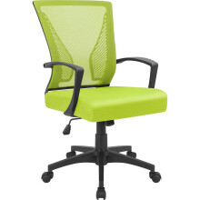 Ergonomisk kontorstol med midterryg i net