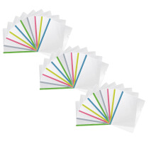 Transparente A4-Berichtshüllen mit Schiebeleiste – 10er-Packung