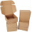 Caixas de envio tamanho médio, azuis brilhantes, 11,4 x 8,9 x 3,9 polegadas (pacote com 6) 1
