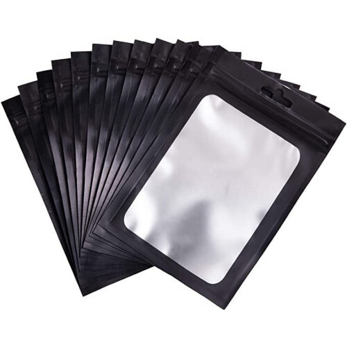 Sacs de conservation des aliments anti-odeurs avec feuille d'aluminium (100 pièces)