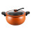 8L Stone Micro Pressure Cooker 28cm Orange Ceramic 1