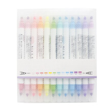 Doppelseitige Bibel-Textmarker, 12er-Packung