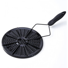 Griglia per arepas colombiana – Ferro smaltato, 19 cm