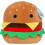 16-Zoll Cheeseburger Squishmallow Plüschtier 1