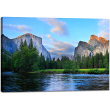 Impressão artística de parede do Lago Yosemite, 30x40cm