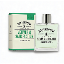 Scottish Fine Soap Beautifully Scented Vetiver & Sandlewood 100ml Eau De Toilett