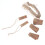 Kraft Gift Tags 5.1x1.9 cm 100 pcs 1