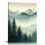 Τέχνη σε καμβά Sage Green Mountain 12x16 ίντσες 1