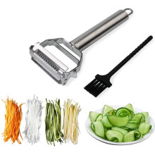 Pelapatate a julienne in acciaio inox per frutta e verdura