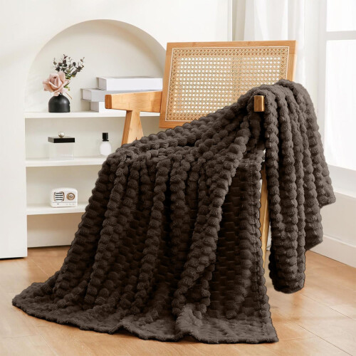 Turtleback Velvet Throw Blanket, 100x70cm, Washable