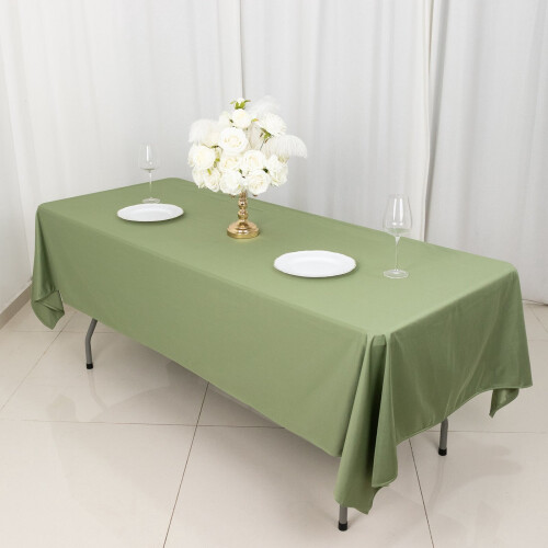 Dusty Green Scuba Polyester Duk 152x284 cm