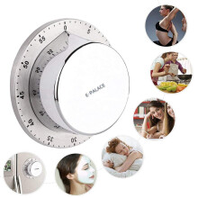 Küchentimer aus Edelstahl mit Alarmständer