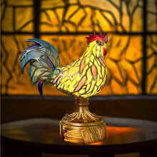 Stolová lampa Rooster s kovovou základňou