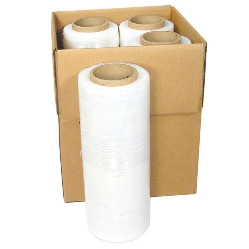Filme Stretch Fundido de 18 polegadas x 1000 pés (4 rolos) - Calibre 80