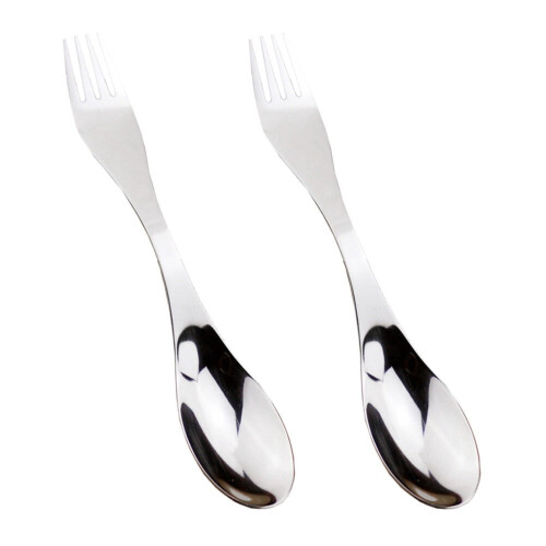 Edelstahl-Spork-Set – 2er-Pack